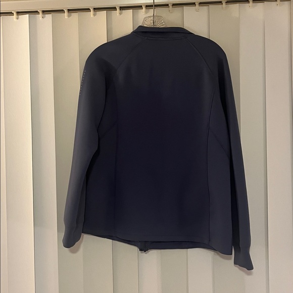 Womens croft & barrow navy full-zip jacket like  New!!! - Picture 3 of 4